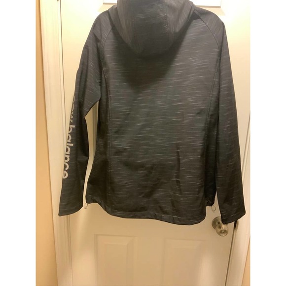 New Balance Black Shadow Run Jacket Water Resistant Size XL - Picture 5 of 10